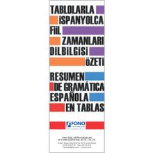 Tablolarla İspanyolca Fiil Zamanları Dilbilgisi Özeti