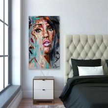Tablolife Abstract Women Yağlı Boya Dokulu Tablo