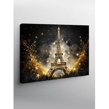 Tablolife EYFEL KULESİ SOYUT 60 x 90 cm KANVAS TABLO