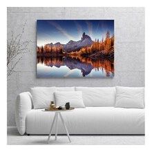 Tablolife Orman Ve Göl 35 x 50 cm Kanvas Tablo