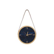 Tablolife Yuvarlak Uzay Navy Duvar Saati