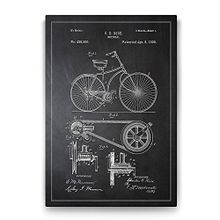 Tabloshop Bisiklet Patenti 100x140 cm Tablo