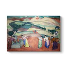 Tabloshop Diego Rivera At the Fountain of Toledo 140x100 cm Tablo