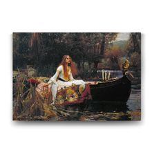 Tabloshop Edmund Blair Leighton Lady of Shalott 75x50 cm Tablo