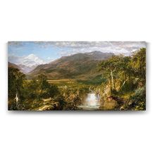 Tabloshop Frederic Edwin Church Heart of the Andes 80x40 cm Tablo