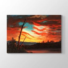 Tabloshop Frederic Edwin Church Our Banner in the Sky 60x40 cm Tablo