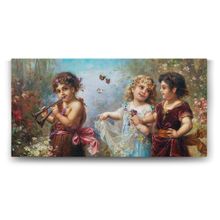 Tabloshop Hans Zatzka The Spring of Life 160x80 cm Tablo