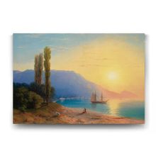 Tabloshop İvan Ayvazovski Deniz 75x50 cm Tablo