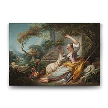 Tabloshop Jean Honore Fragonard The Shepherdess 75x50 cm Tablo