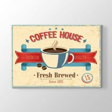 Tabloshop Kahve Evi 100x70 cm Tablo