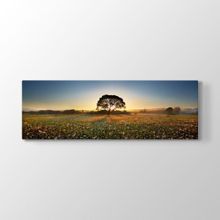 Tabloshop Kır Çiçekleri Ağaç 210x70 cm Tablo