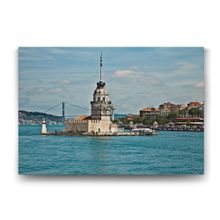 Tabloshop Kız Kulesi Boğaz Köprüsü 45x30 cm Tablo