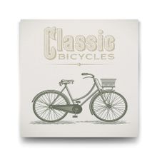 Tabloshop Klasik Bisiklet 100x100 cm Tablo