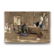 Tabloshop Kuran-ı Kerim Okuyan Çocuk 75x50 cm Tablo