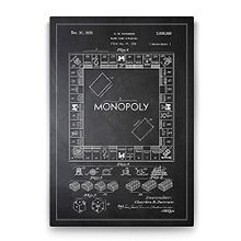 Tabloshop Monopoly Patent 40x60 cm Tablo