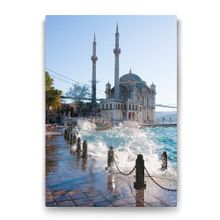 Tabloshop Ortaköy Camii Dalga 100x140 cm Tablo