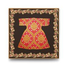 Tabloshop Osmanlı Padişah Kaftanı 90x90 cm Tablo