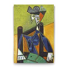 Tabloshop Pablo Picasso Femme Assise 80x125 cm Tablo