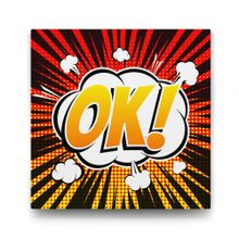 Tabloshop Popart Tamam 100x100 cm Tablo