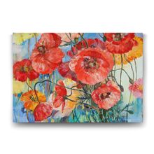 Tabloshop Sanatsal Gelincik Çiçeği 75x50 cm Tablo