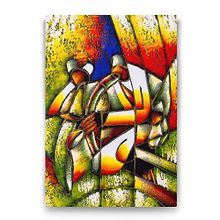 Tabloshop Soyut Müzisyenler 60x90 cm Tablo