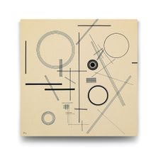 Tabloshop Wassily Kandinsky Ohne Titel 70x70 cm Tablo