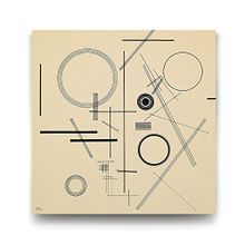Tabloshop Wassily Kandinsky Ohne Titel 90x90 cm Tablo