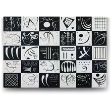 Tabloshop Wassily Kandinsky Thirty 90x60 cm Tablo