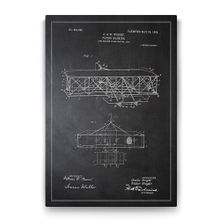 Tabloshop Wright Kardeşler Uçak Patenti 100x140 cm Tablo