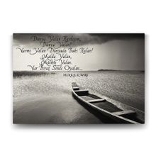 Tabloshop Yunus Emre 125x80 cm Tablo