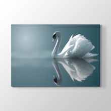 Tabloshop Zarif Kuğu 90x60 cm Tablo