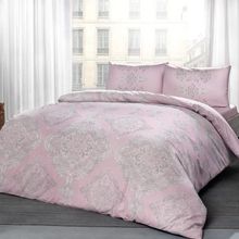 Taç 3465 Ranforce Mirabel Tek Kişilik Pembe Nevresim Takımı