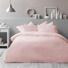 Taç Basic Pembe Tek Kişilik Antibakteriyel Nevresim Takımı