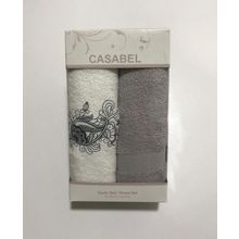 Taç Casabel 2'li Gri Havlu