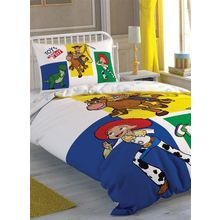 Taç Disney Toy Story 4 Adventure Pamuk Lisanslı Renkli Nevresim Takımı