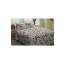 Taç Garden Pembe Çift Kişilik Pike Takımı