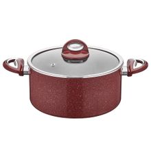 Taç Granit 28 Cm Derin Tencere