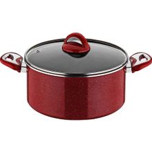 Taç Granit 28 cm Teflon Derin Tencere
