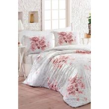 Taç Kristal Henna Light Collection Pudra Çift Kişilik Nevresim Takimi