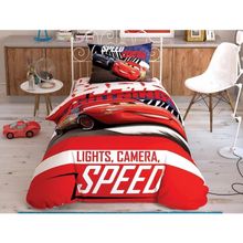 Taç Lisanslı Disney Cars Spectator Tek Kişilik Nevresim Takımı