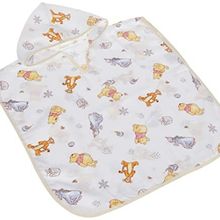 Taç Lisanslı Disney Winnie Baby Pamuk Müslin Panço