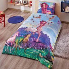 Taç Mia And Me Fairy Tek Kişilik Nevresim Takımı