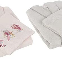 Taç Soft Bamboo Darla Somon Taş Çift Kişilik Bambu Aile Seti