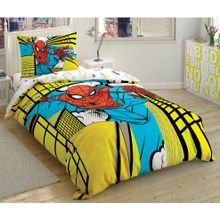 Taç Spiderman Exciting Jump Tek Kişilik Lisanslı Nevresim Takımı