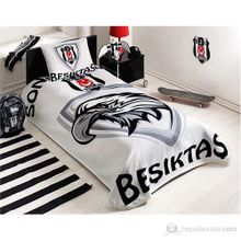 Taç Tap Lisanslı Besıktas Sonsuza Dek Tek Kişilik Pıke Takımı