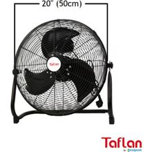 Taflan TX-20-F FF500A Kaşkar Sanayi Tipi 130 W Siyah Yer Vantilatörü