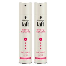 Taft Keratin 2x250 ml Saç Spreyi