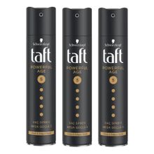 Taft No:5 Powerful Age 3x250 ml Saç Spreyi
