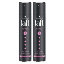 Taft Power 2x250 ml Kaşmir Mega Güçlü Saç Spreyi