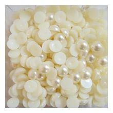 Tahtakale Toptancısı 10 mm 250 gr Krem Yarım İnci Yuvarlak